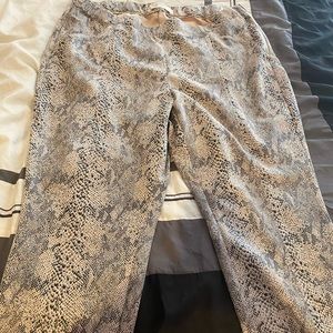 Altar’d state pants size B animal print